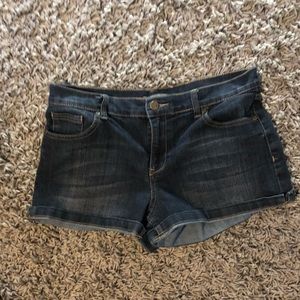 denim shorts